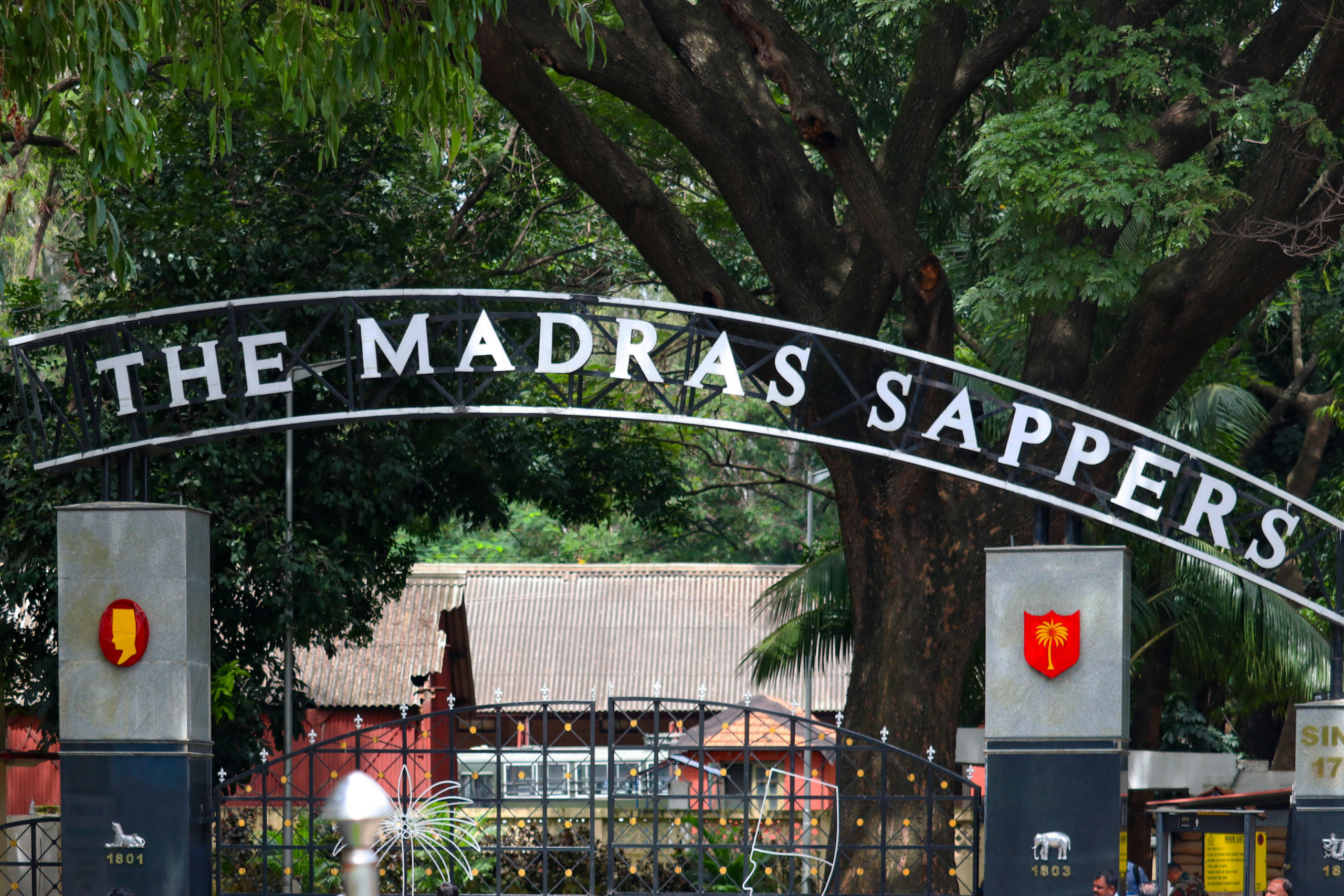 The Madras Sappers HQ Meg And Centre